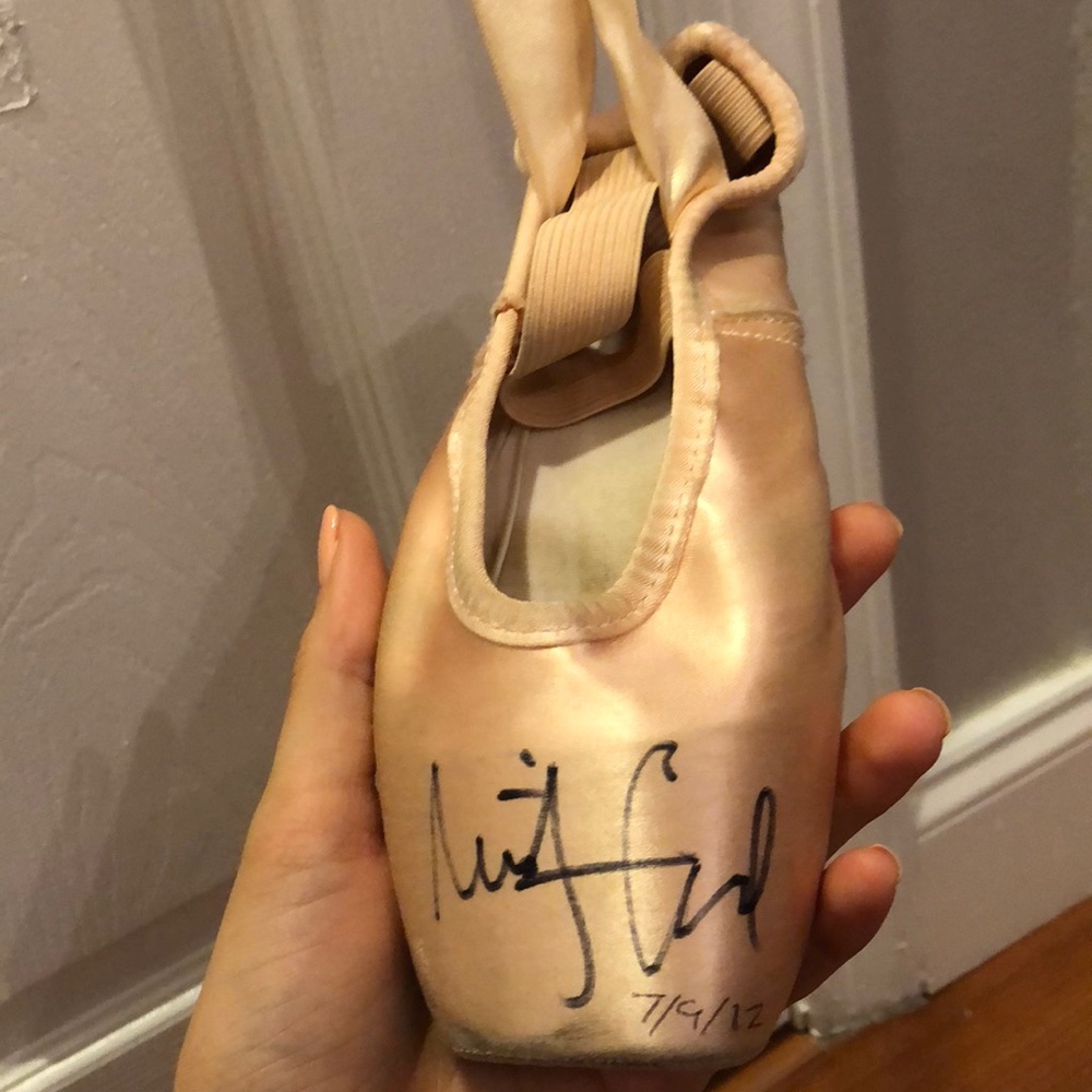 Signed Pointe Shoe by Misty Copeland